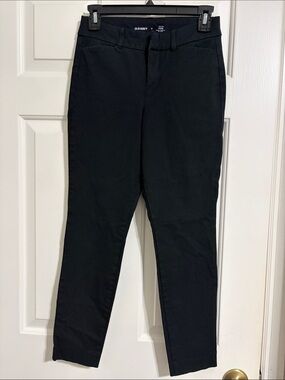 Old Navy Pixie Black Slim Stretch Chinos School or Work Cotton Blend